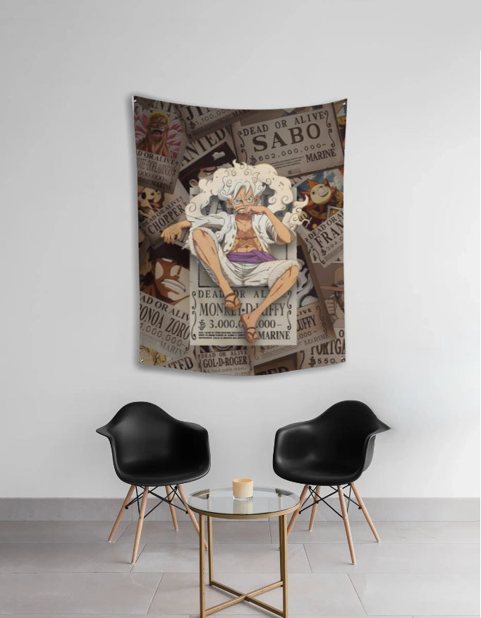 Monkey D. Luffy Premium Wall Flag (Tapestry)