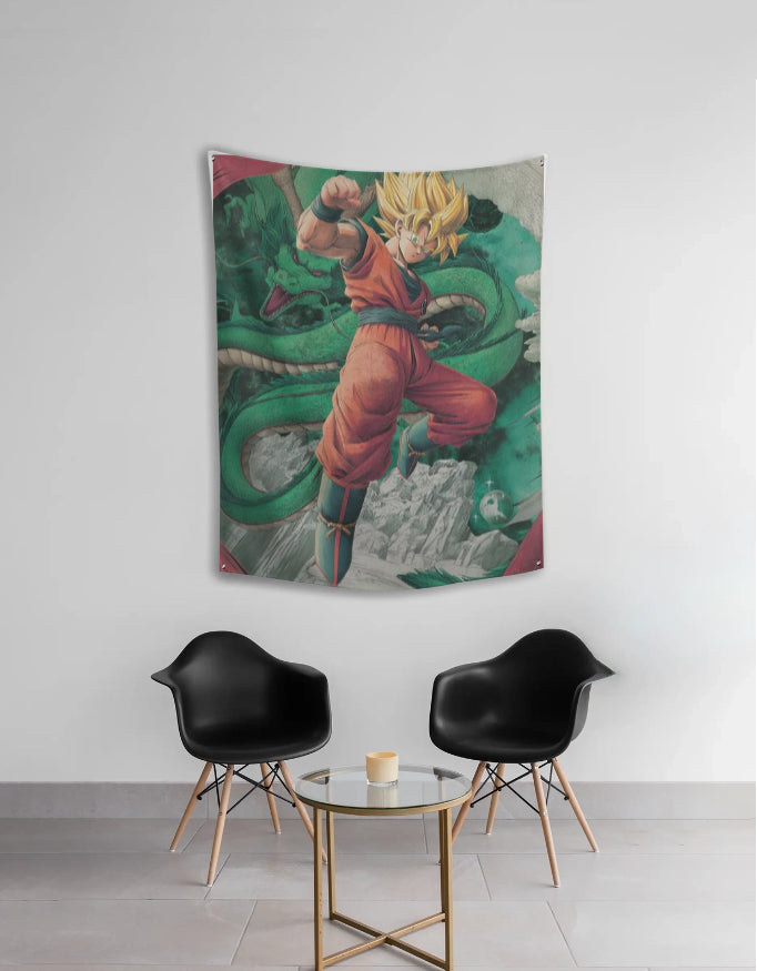Dragon Ball Z Premium Wall Flag (Tapestry)