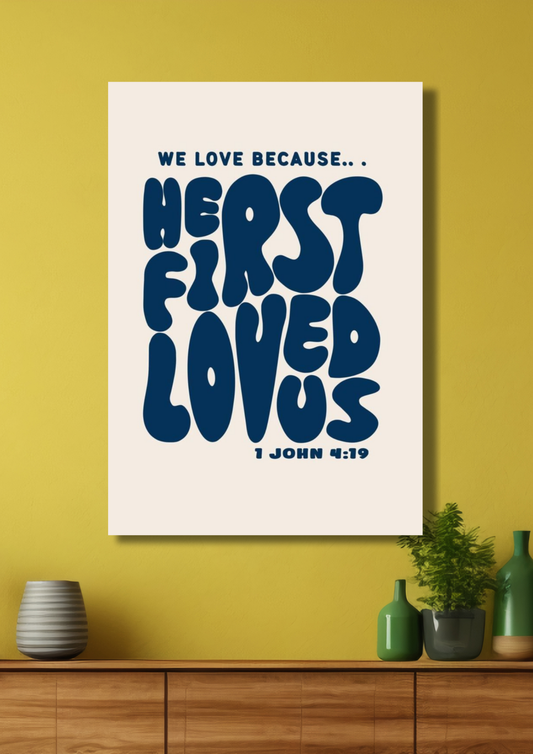 Blue Aesthetic Poster