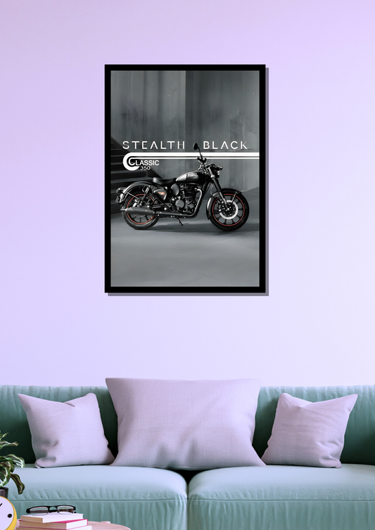 Royal Enfield Stealth Photo Frame