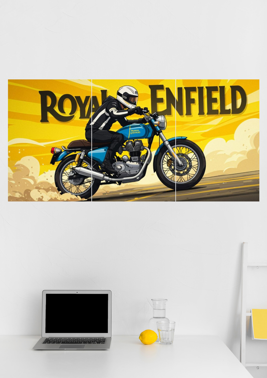 Royal Enfield Continental GT 650 motorcycle Split Poster