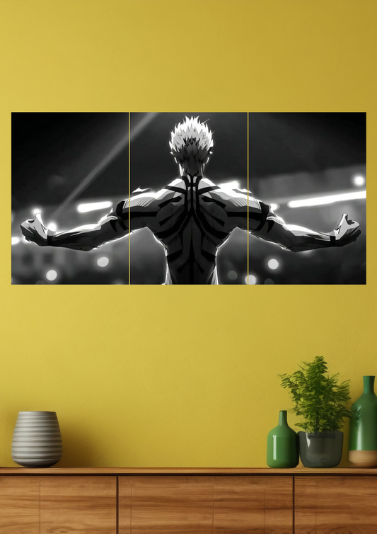 Ryomen Sukuna Jujutsu Kaisen split poster