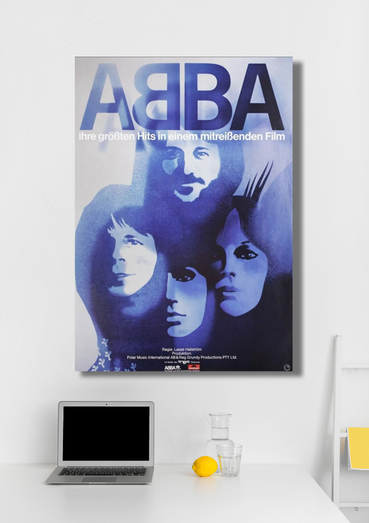 ABBA music poster