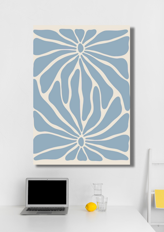 Blue Aesthetic Poster