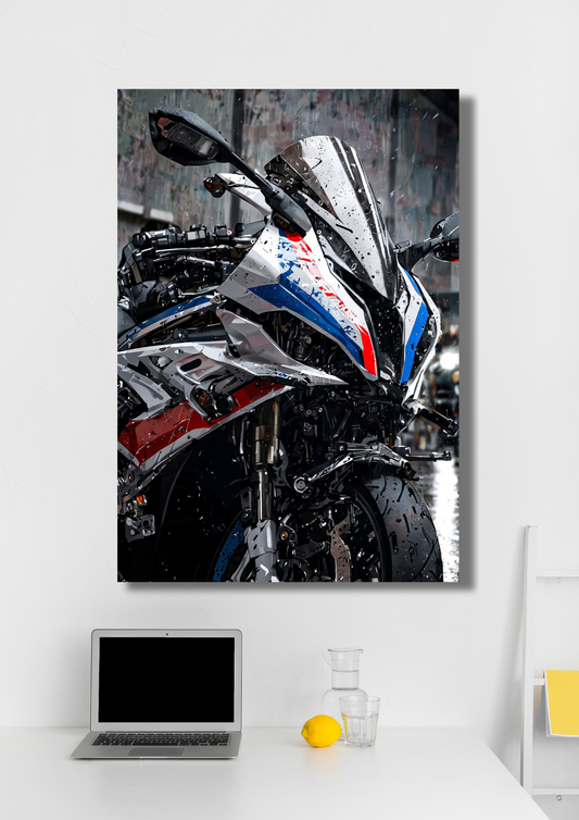 BMW S 1000 RR sport bike Poster