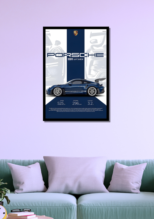 Porsche 911 GT3 RS Photo Frame
