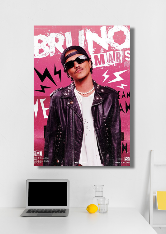 Bruno Mars music poster