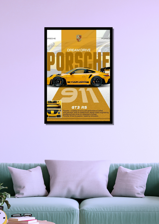 Porche 911 Photo Frame