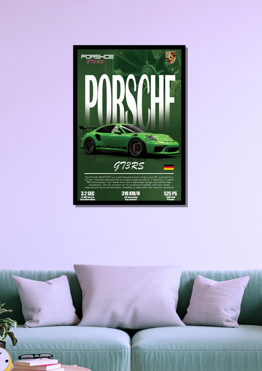Porche GT3 RS Photo Frame