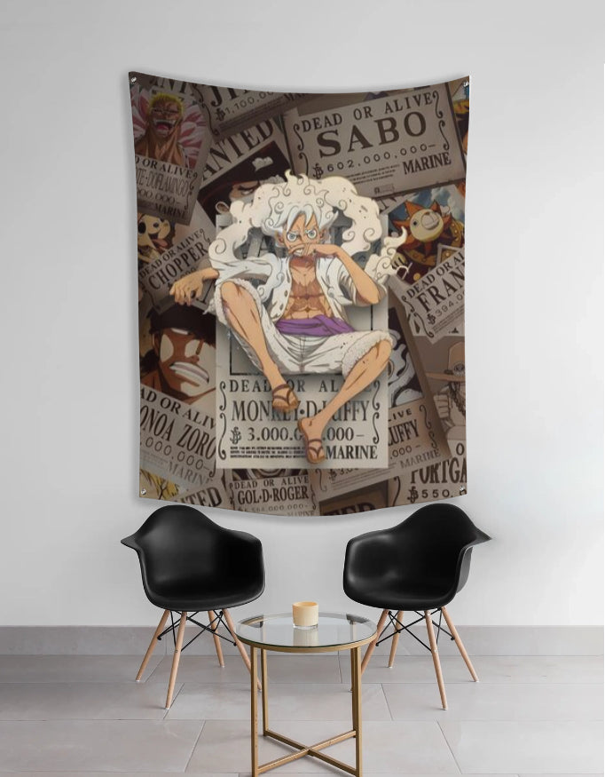 Monkey D. Luffy Premium Wall Flag (Tapestry)