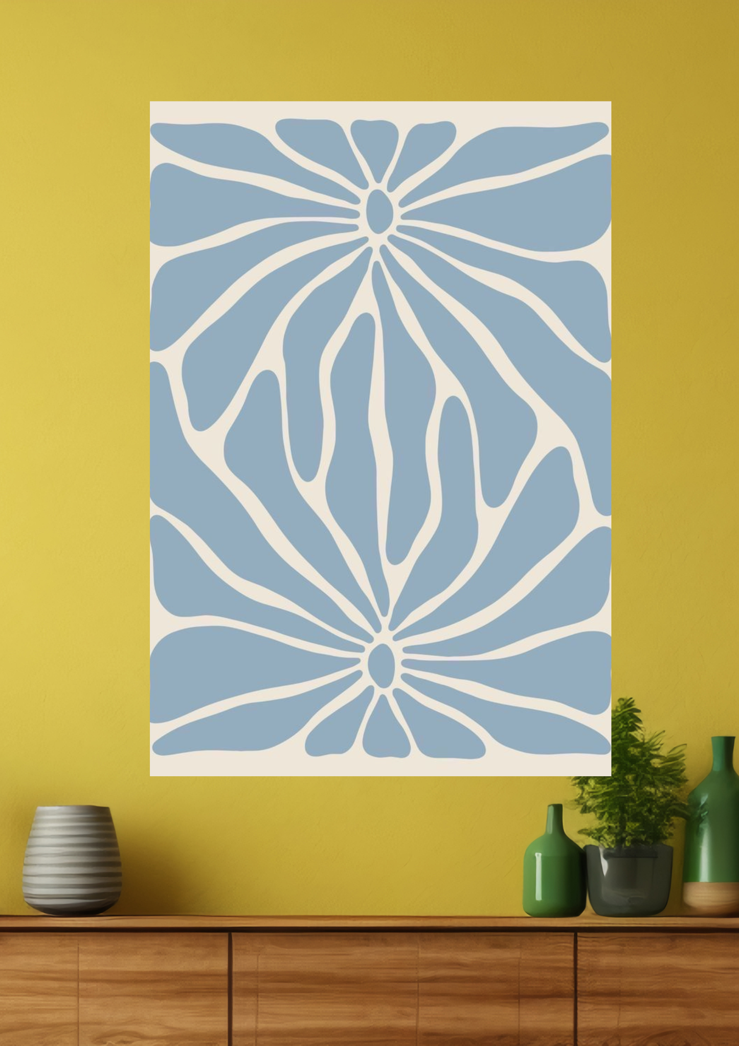 Blue Aesthetic Poster