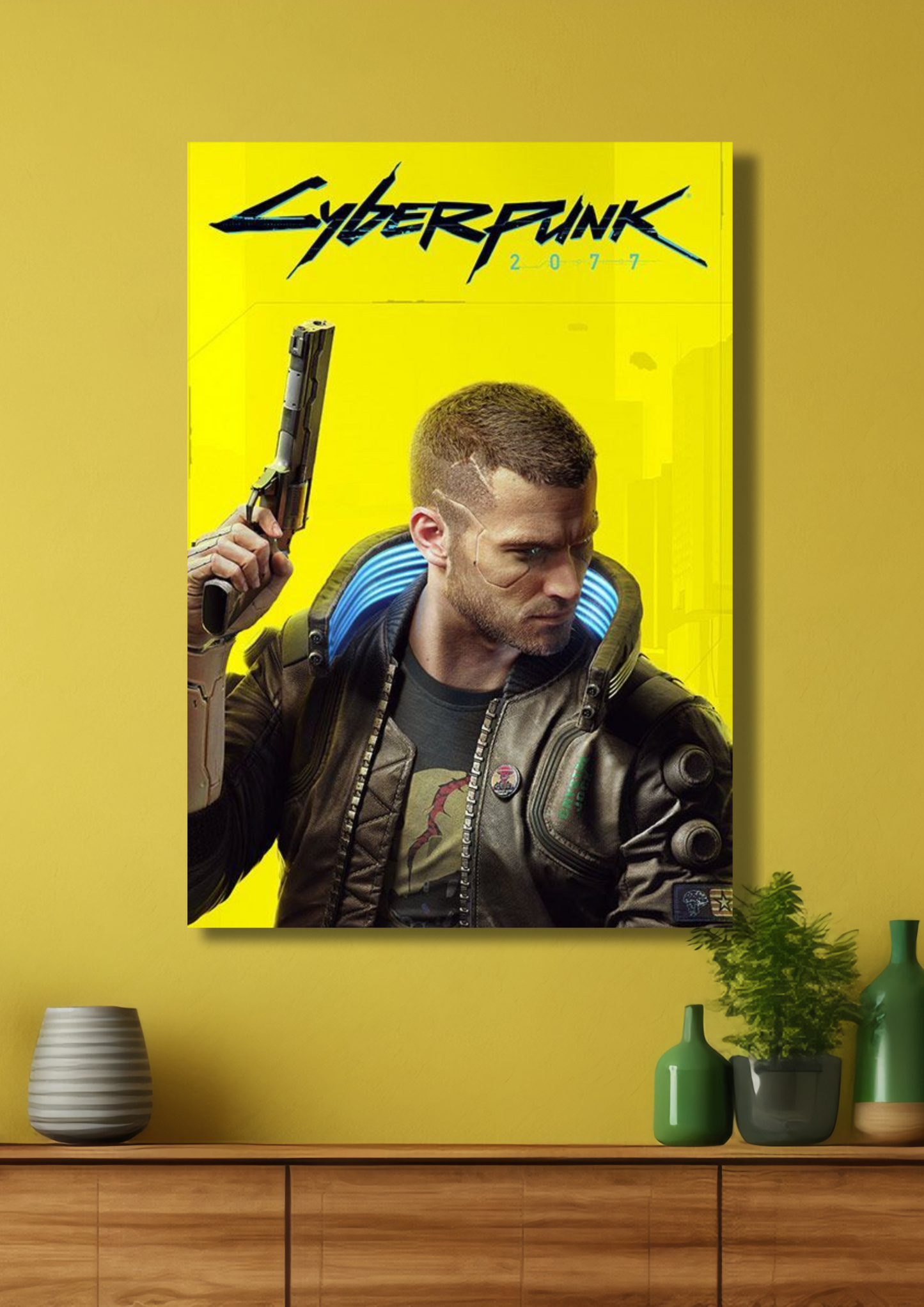 Cyberpunk 2077 game poster