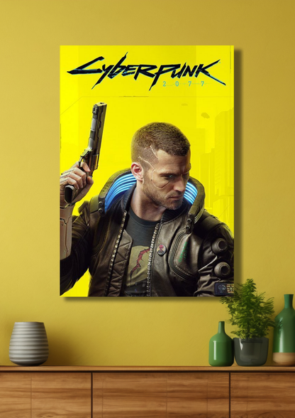 Cyberpunk 2077 game poster