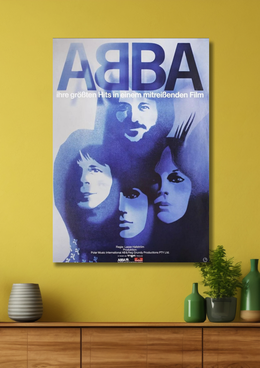 ABBA music poster