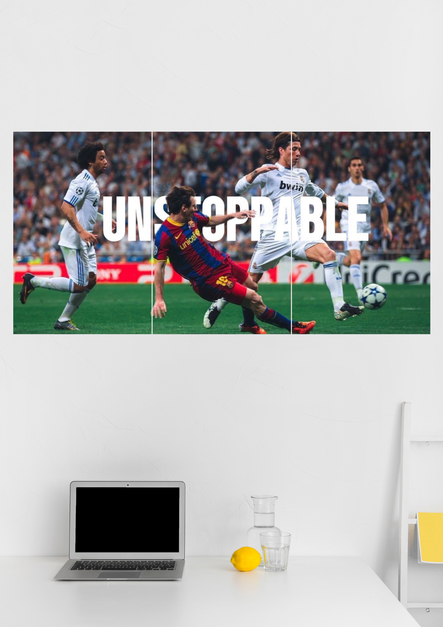 Messi Split Poster
