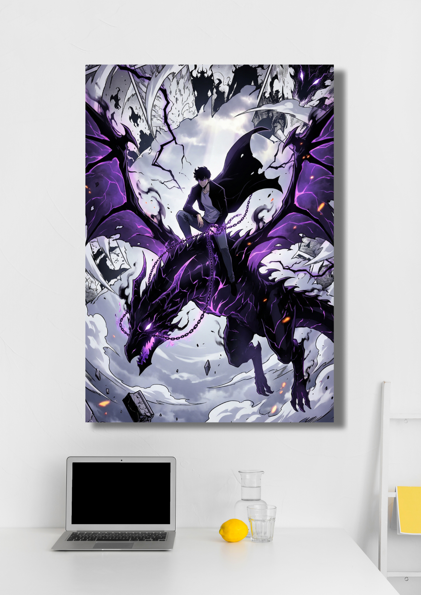 Sung Jin-woo Solo Leveling Anime Poster