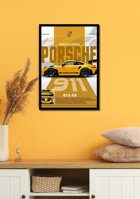 Porche 911 Photo Frame
