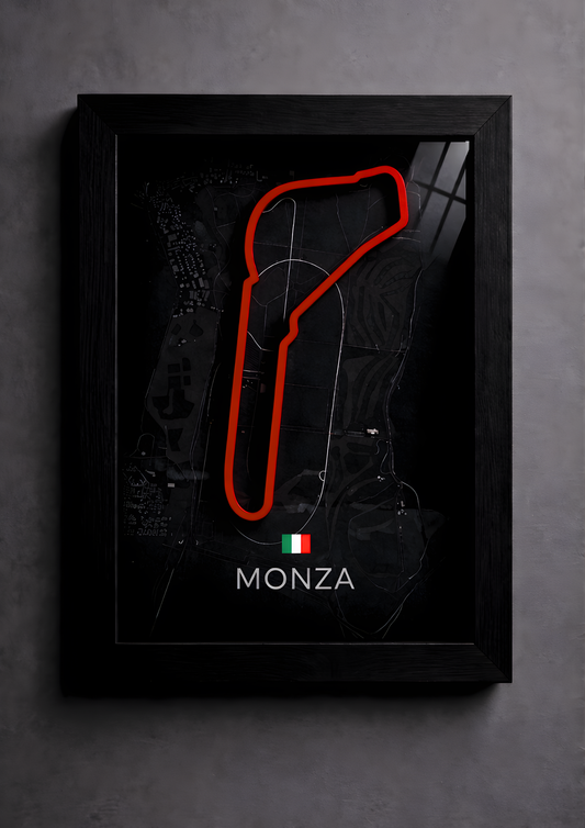 Monza 3D Printed F1 Circuit Track Frame