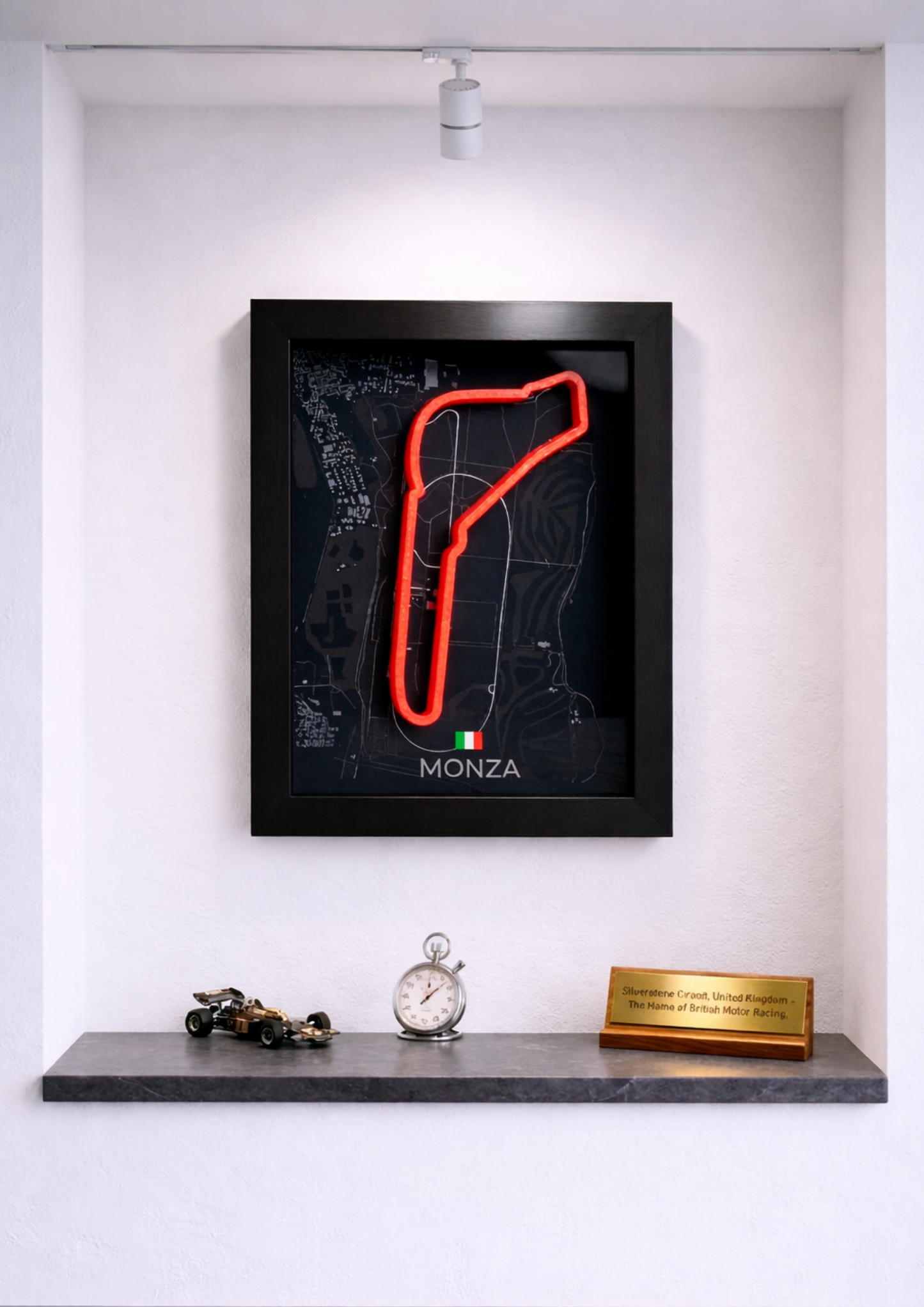 Monza 3D Printed F1 Circuit Track Frame