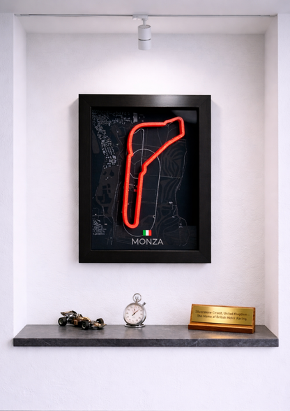 Monza 3D Printed F1 Circuit Track Frame
