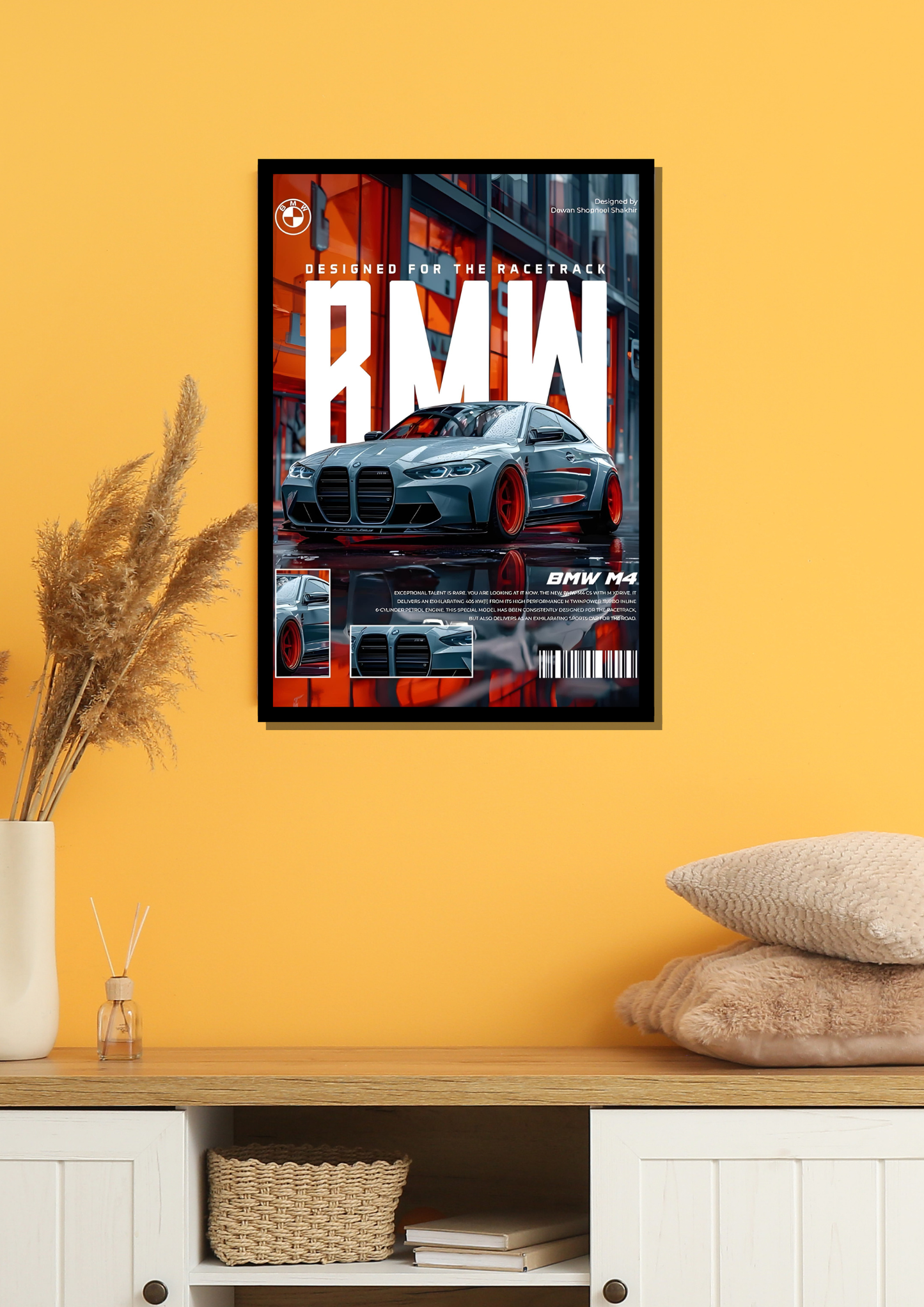 BMW M4 Photo Frame