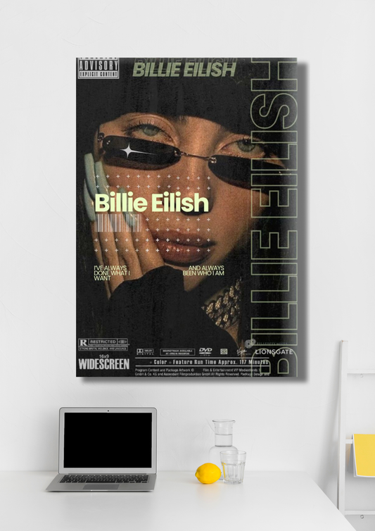 Billie Eilish Music Poster