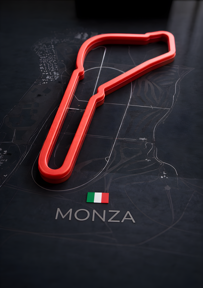 Monza 3D Printed F1 Circuit Track Frame