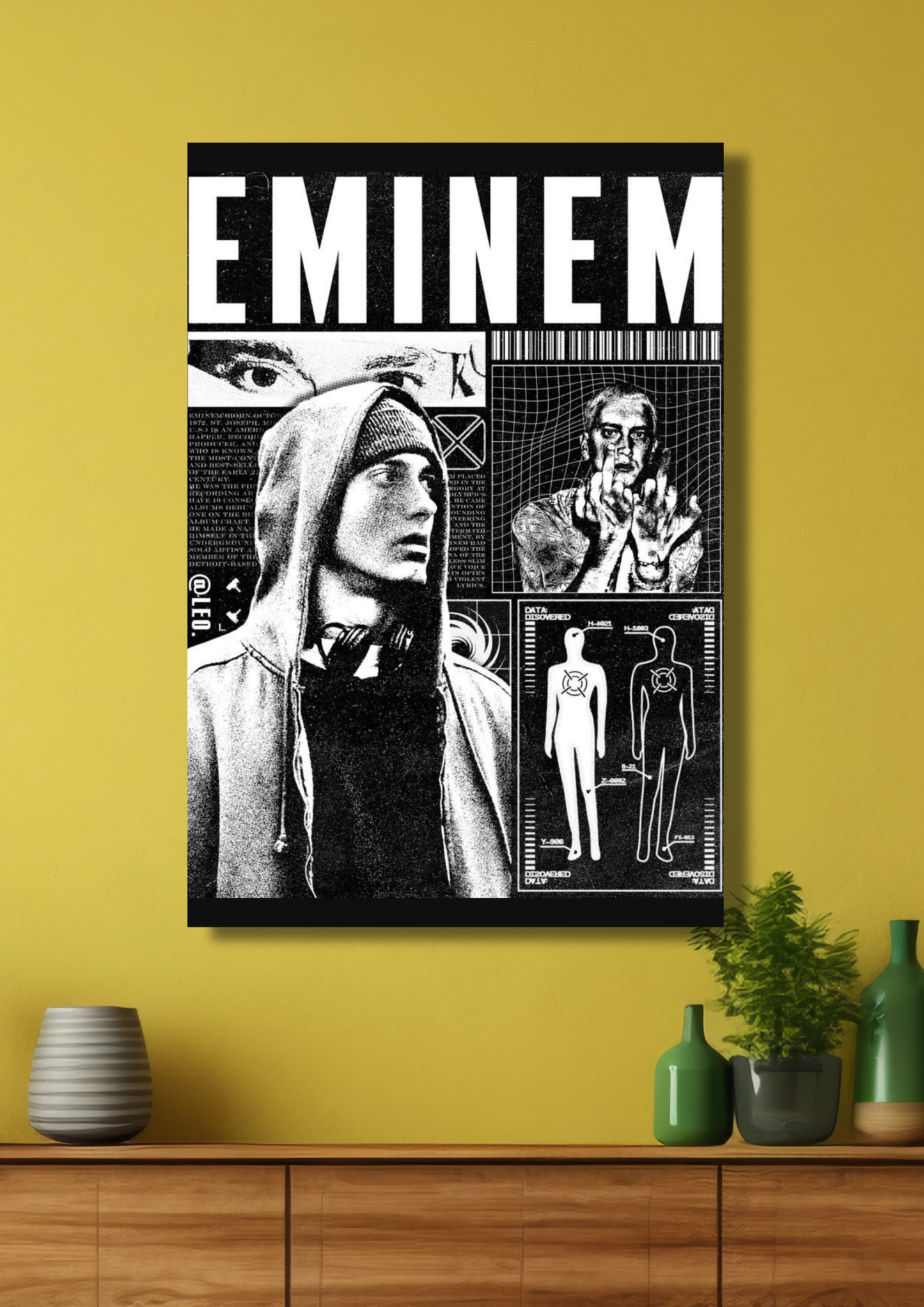 Eminem music poster