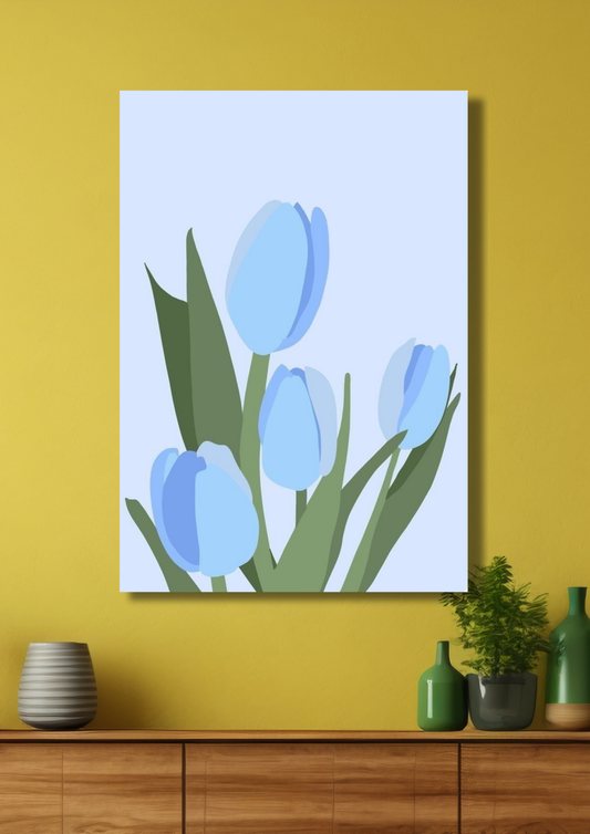 Blue Aesthetic Poster