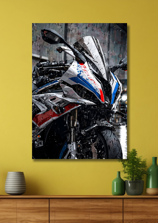 BMW S 1000 RR sport bike Poster