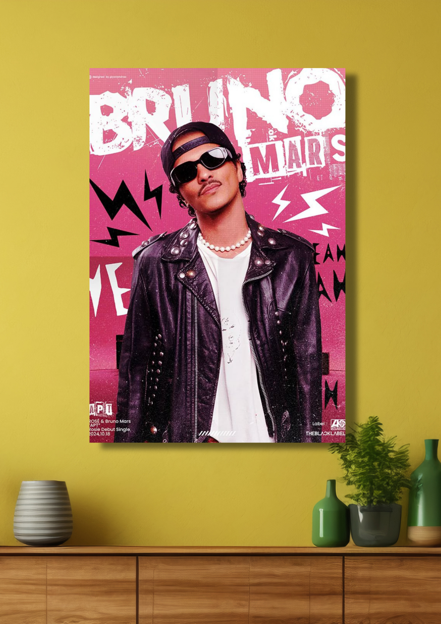 Bruno Mars music poster
