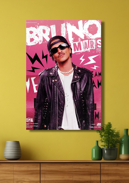 Bruno Mars music poster