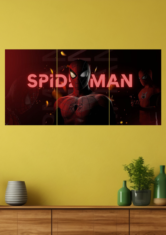 Spider man Split Poster