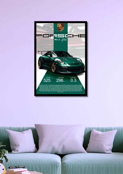 Porsche 911 GT3 RS Photo Frame