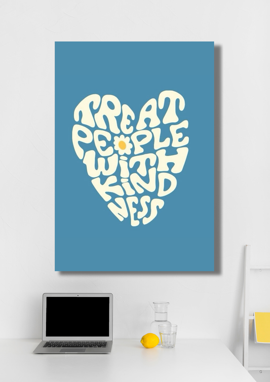 Blue Aesthetic Poster