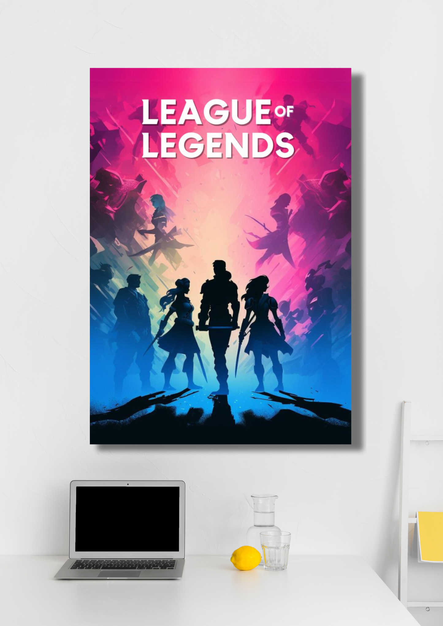 League of Legends game poster