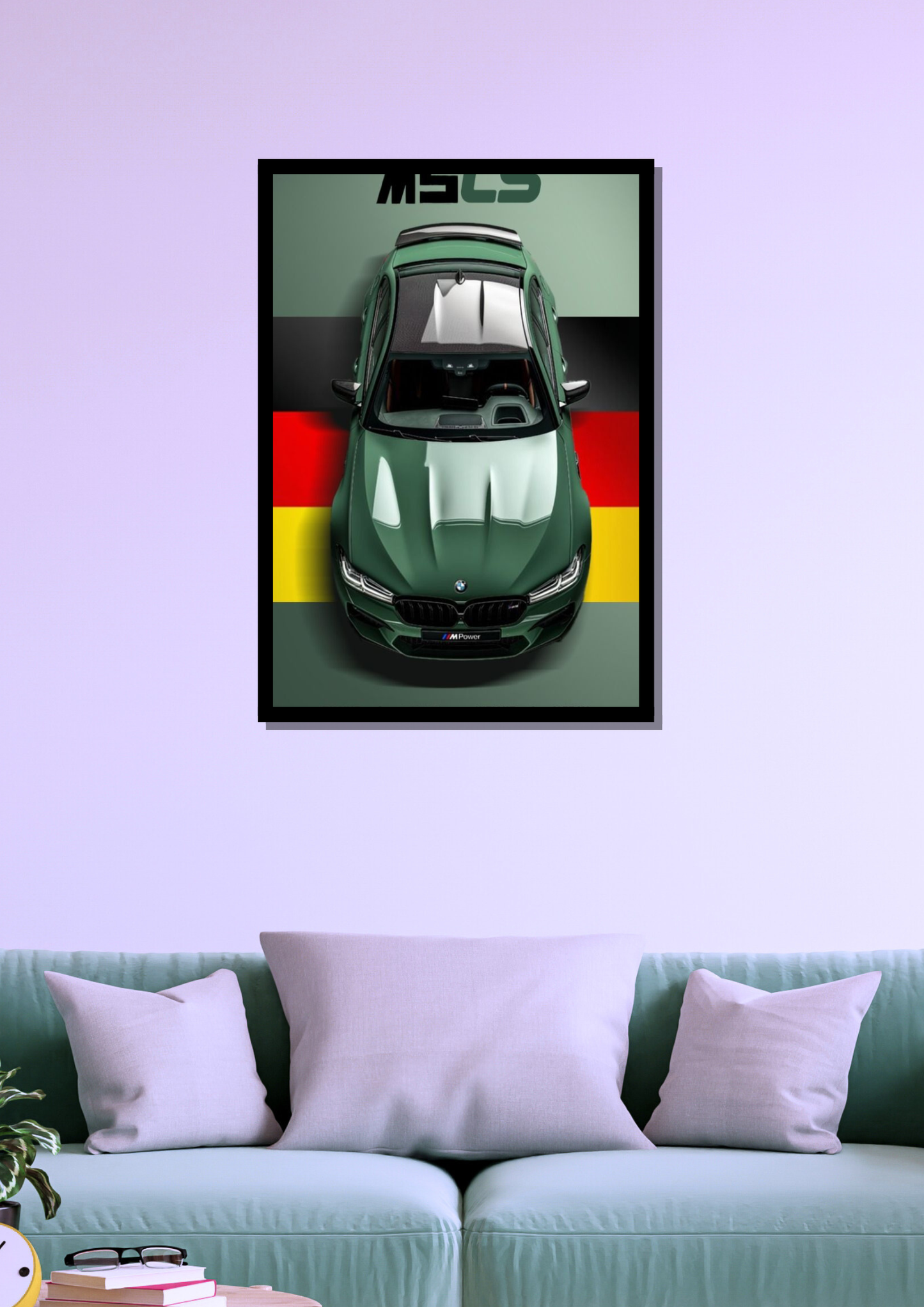 BMW M5 CS Photo Frame
