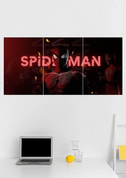 Spider man Split Poster