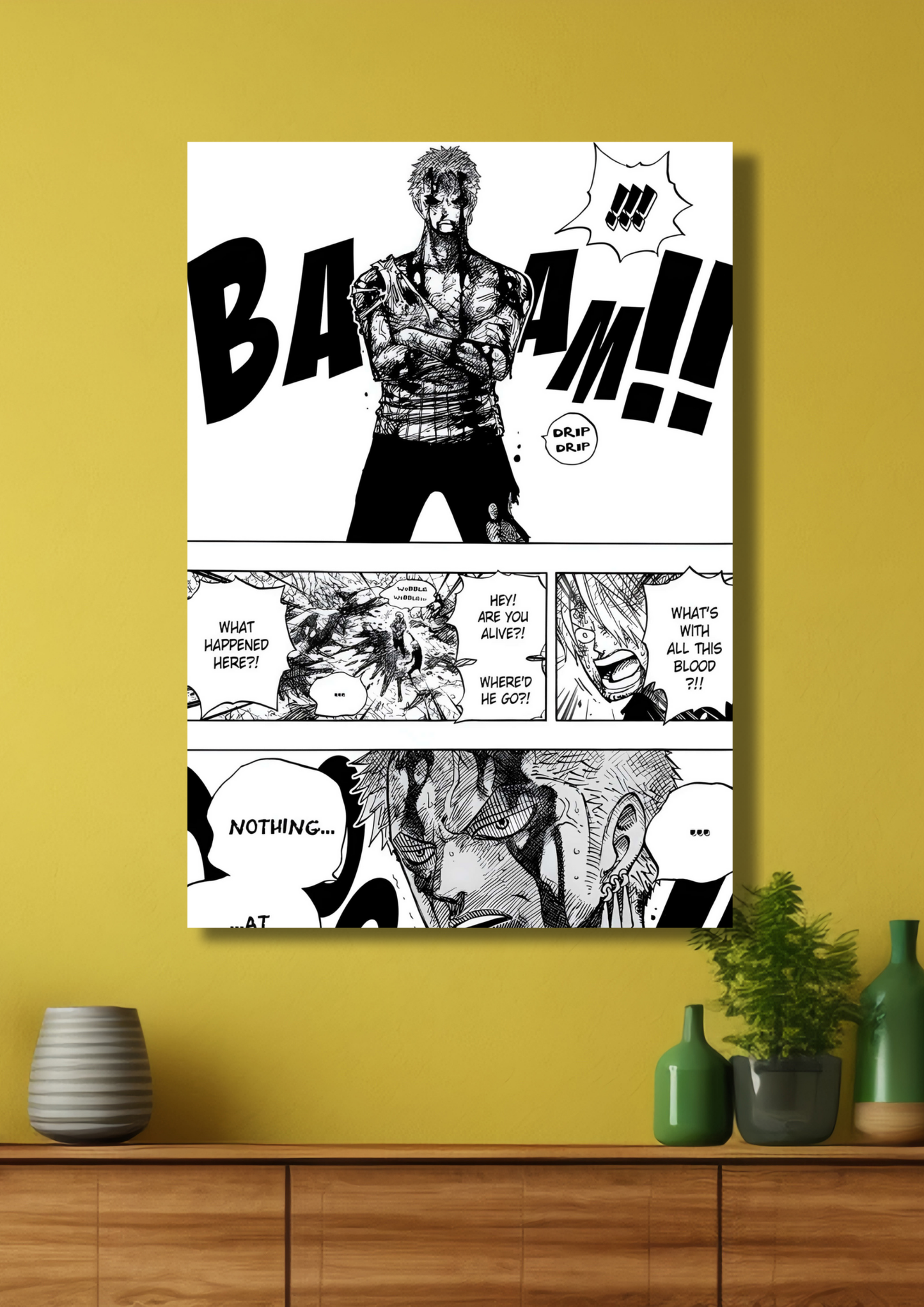 Roronoa Zoro "Nothing Happened" One Piece