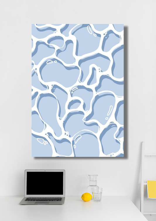 Blue Aesthetic Poster