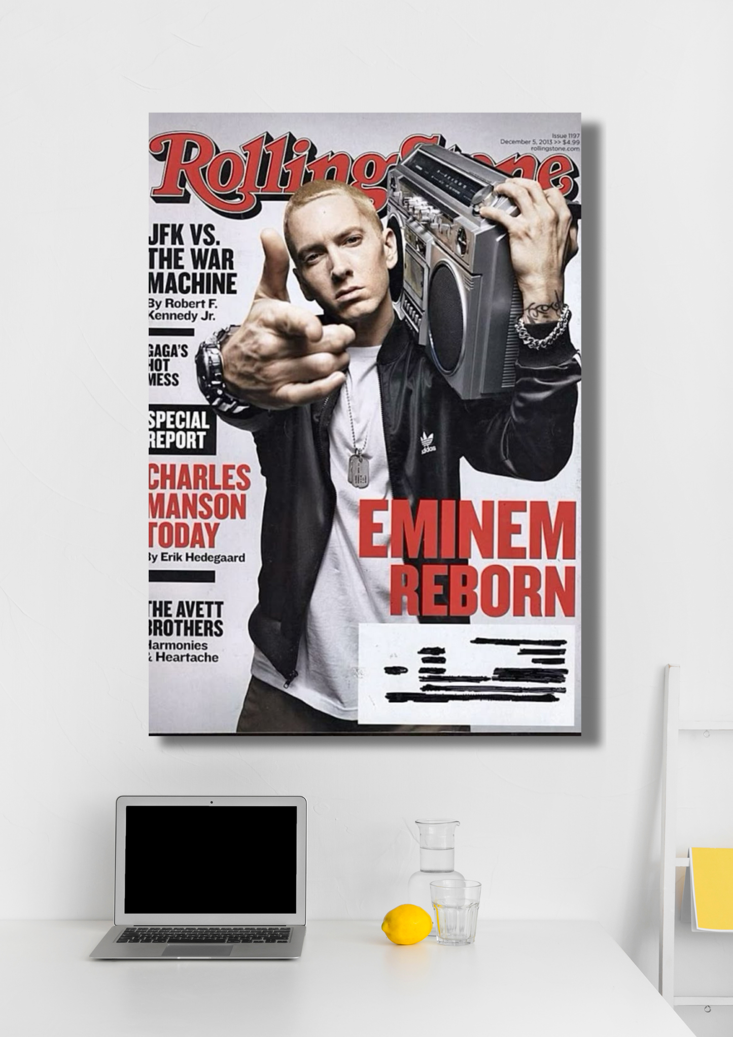 Eminem Reborn music poster