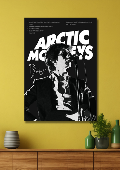 Arctic Monkeys album music poster