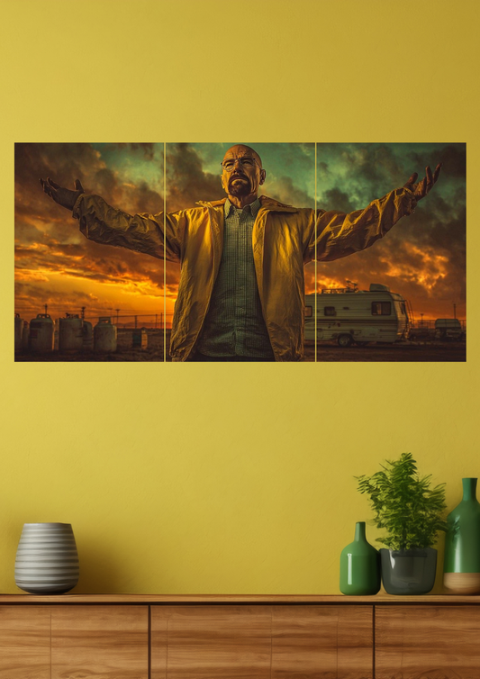 Breaking Bad Series Split Poster