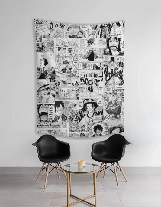 One Piece Manga Premium Wall Flag (Tapestry)