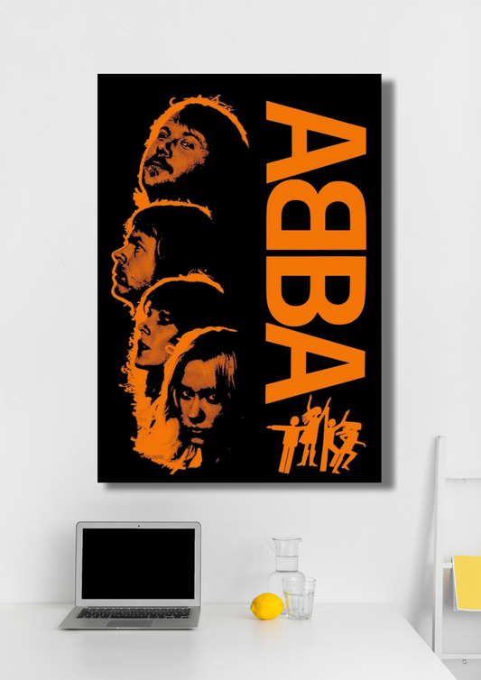 ABBA music poster