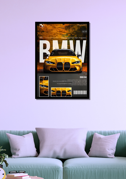 BMW M4 Photo Frame