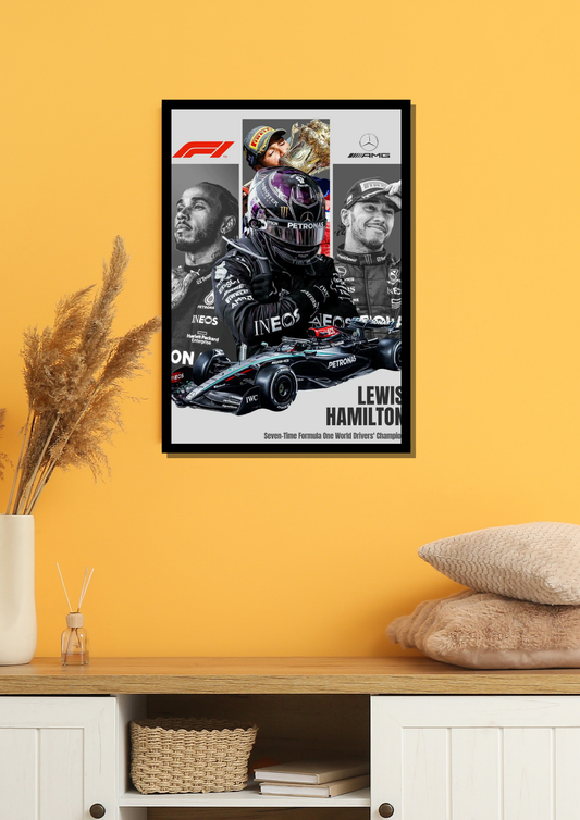 Hamilton Petronas F1 Photo Frame