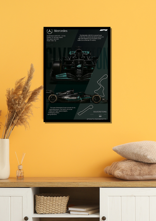 Mercedes F1 Photo Frame