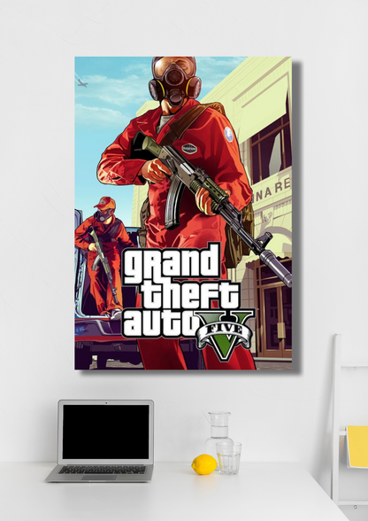 GTA 5 game poster