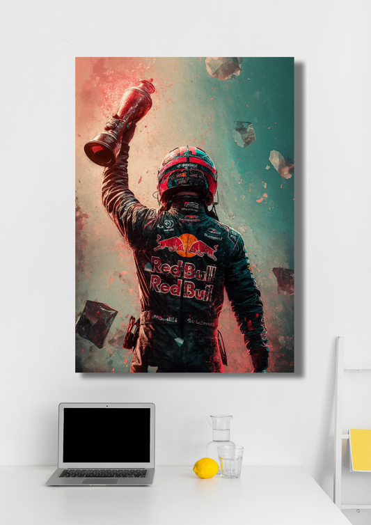 Max Verstappen Red Bull Formula 1 Poster